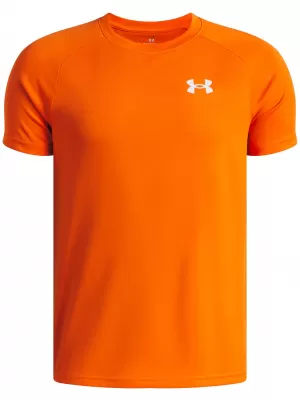Chlapecké triko UNDER ARMOUR UA TECH 2.0 SS 1363284-808 ORANŽOVÁ