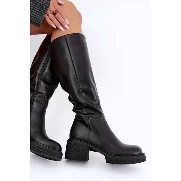  Dámské kozačky D&A MR62-9051 BLACK 