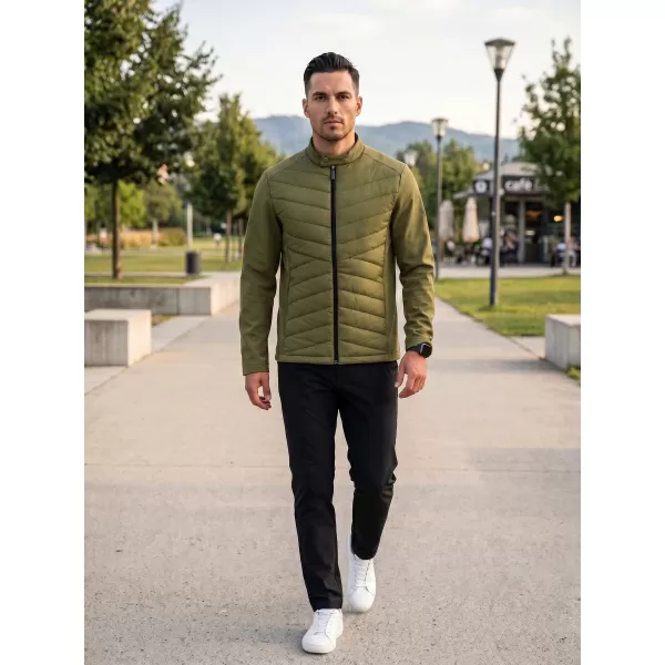  Pánská hybridní bunda MALFINI PREMIUM CROSS 555 AVOCADO GREEN 
