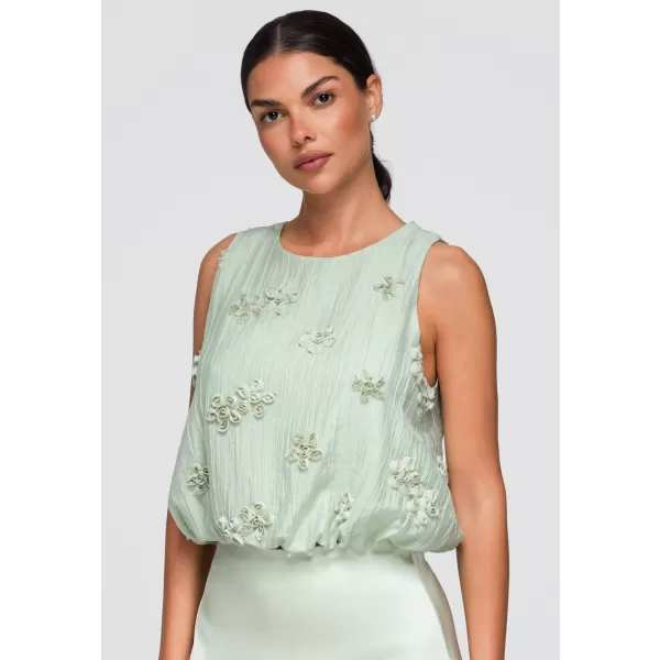  Dámská blůza OMBRE OW-TS-E0063 GREEN 