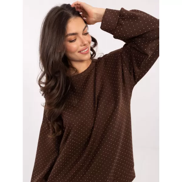  Dámský set RUE PARIS IT-KMPL-21718.27P BROWN 