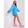 Dámský svetr WOOL FASHION ITALIA AT-SW-2367-2.64P BLUE