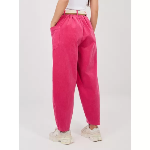  Dámské kalhoty RUE PARIS IT-SP-FL9665.14 FUCHSIA 
