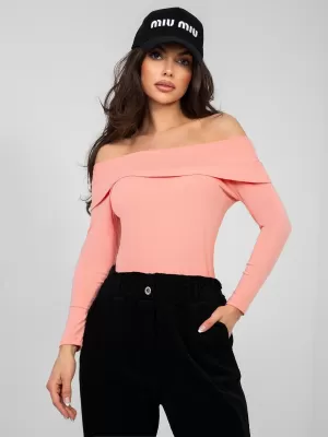 Dámské triko RUE PARIS RV-BZ-A1194.25 PEACH