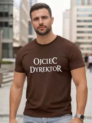 Pánské triko DSTREET HNĚDÁ