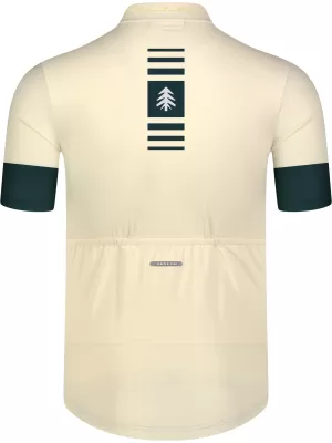 Pánský cyklo dres NORDBLANC STEER NBSMF8080 BÉŽOVÁ