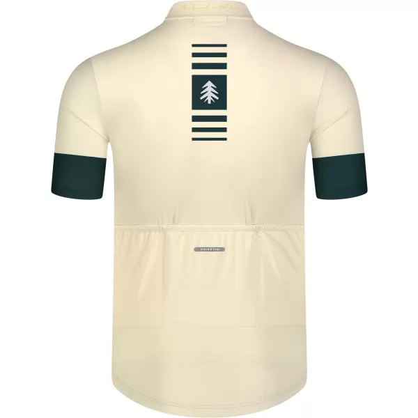  Pánský cyklo dres NORDBLANC STEER NBSMF8080 BÉŽOVÁ 