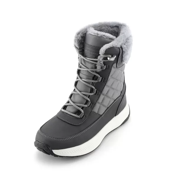  Dámské zimní boty ALPINE PRO KARANA DK.TRUE GRAY 