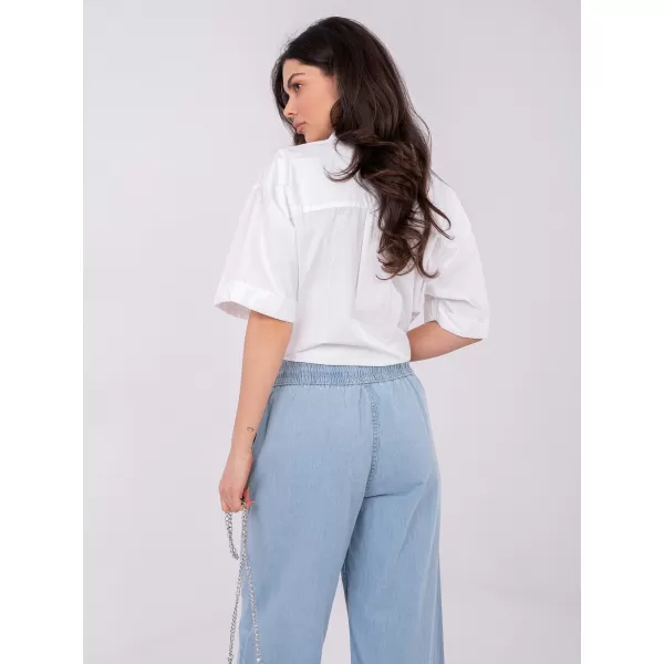  Dámské kalhoty SUBLEVEL D80038BB62627L220 LIGHT BLUE 
