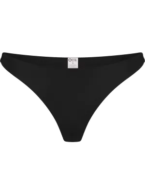 Dámské bikiny - spodní díl NORDBLANC GLITZ NBSSS8240 ČERNÁ