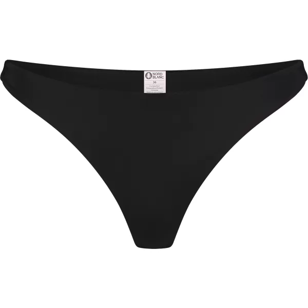  Dámské bikiny - spodní díl NORDBLANC GLITZ NBSSS8240 ČERNÁ 