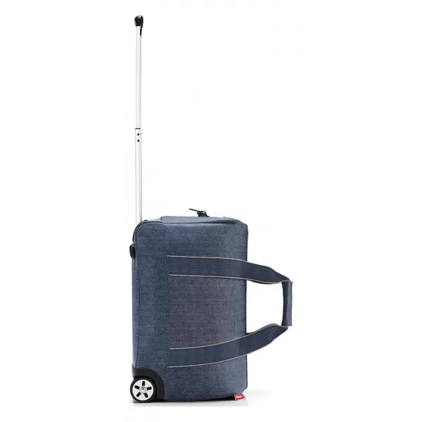  Cestovní taška na kolečkách REISENTHEL ALLROUNDER TROLLEY HERRINGBONE DARK BLUE 
