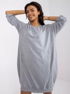 Dámské šaty RELEVANCE RV-SK-6839.95 GRAY