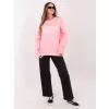 Dámská mikina RUE PARIS RV-BL-A1080.47 BRIGHT PINK
