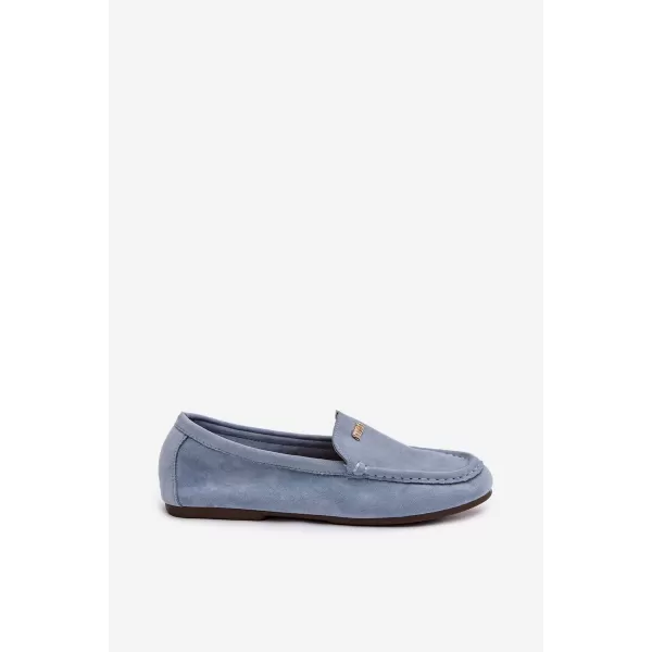 Dámské mokasíny BOTO QQ-273 BLUE 
