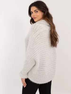 Dámský svetr OCH BELLA TW-SW-BI-25002.88P LIGHT GREY