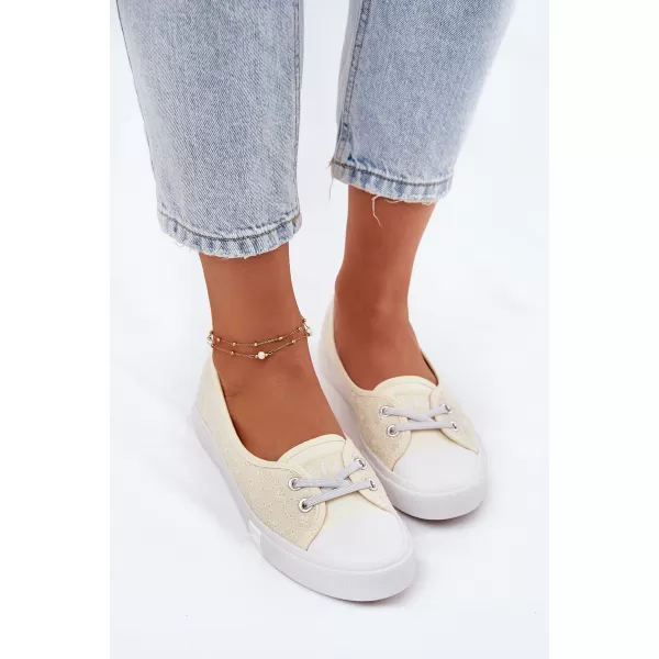  Dámské tenisky LEE COOPER LCW-25-31-3445L BEIGE 