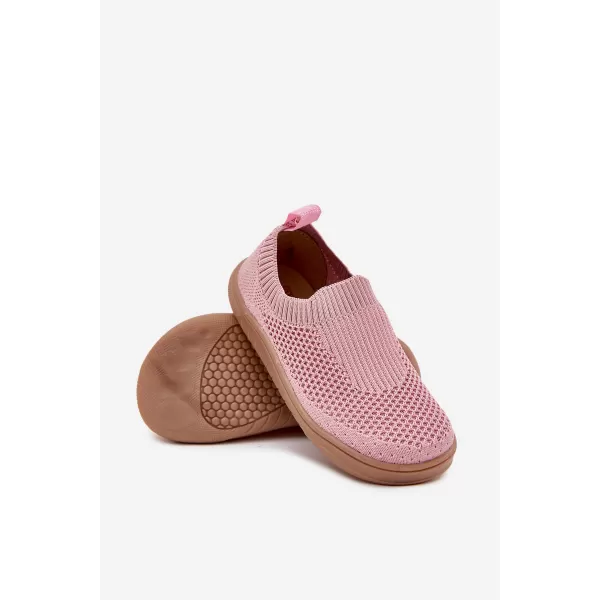  Dětské boty MILAMI BF-KNIT/10 PINK 