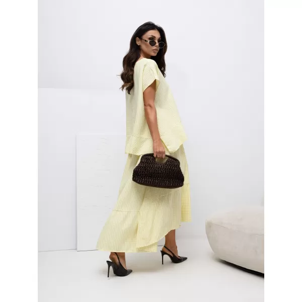  Dámská halenka ITALY MODA IT-BZ-FL10332.80 BRIGHT YELLOW 