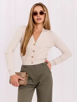 Dámský svetr ITALY MODA IR-SW-JK8687.07P LIGHT BEIGE