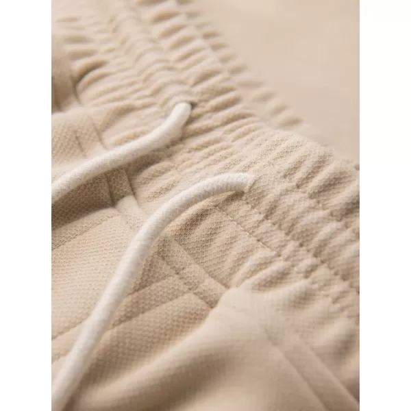  Pánské kraťasy OMBRE OM-SRSK-0124 BEIGE 