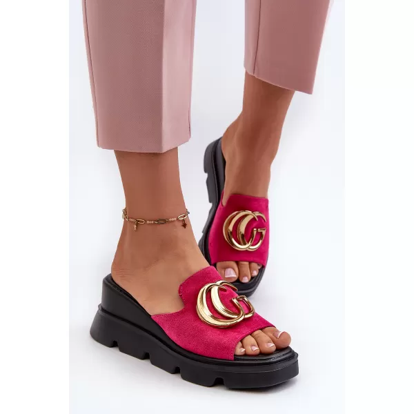  Dámské pantofle VINCEZA 58295 FUCHSIA 