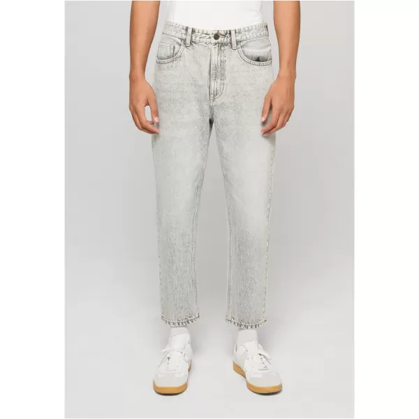  Pánské kalhoty URBAN CLASSICS TB8054 LIGHT SILVER GREY WASHED 