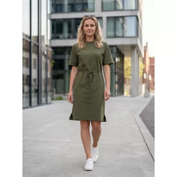  Dámské šaty MALFINI MUSE 816 MILITARY 