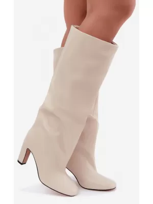 Dámské kozačky BOTO C-388 BEIGE
