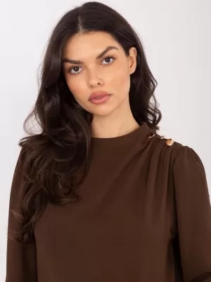 Dámská halenka ITALY MODA MI-BZ-278519-1.40 BROWN