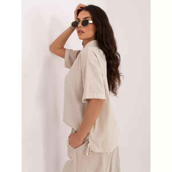  Dámská košile ITALY MODA IT-KS-FL10320.12 BEIGE 