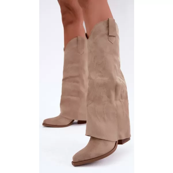  Dámské kovbojky BOTO 7671A-1 BEIGE 