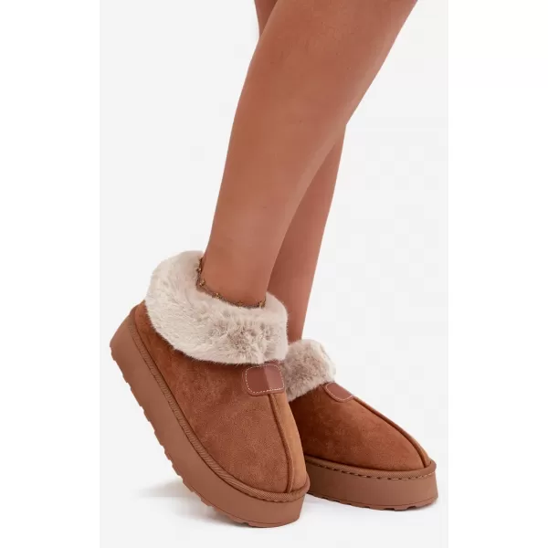  Dámské sněhule BOTO YY-171 CAMEL 