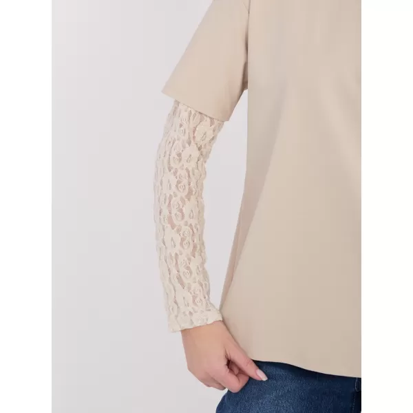  Dámské triko ITALY MODA MI-BZ-4227.61 BEIGE 