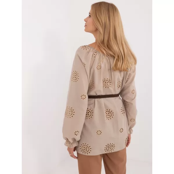  Dámská halenka LAKERTA LK-BZ-509747.80 DARK BEIGE 