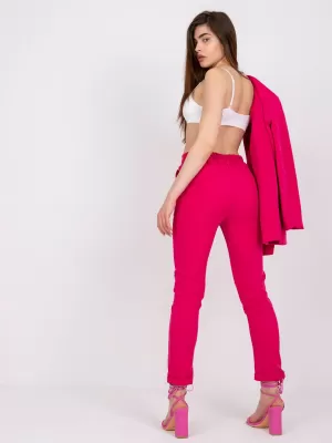 Dámské kalhoty ITALY MODA DHJ-SP-13926.02 FUCHSIA