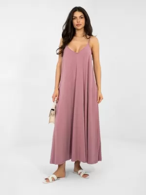 Dámské šaty RUE PARIS RV-SK-A1088.29 DARK PINK