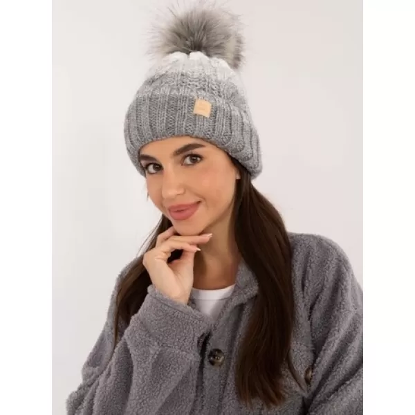  Dámská čepice RUE PARIS JK-CZ-52.31 GRAY 