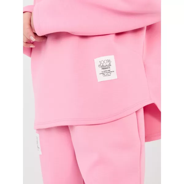  Dámská tepláková souprava RUE PARIS IT-KMPL-20583.09P PINK 