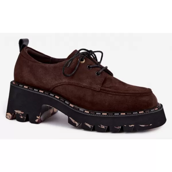  Dámské polobotky ARTIKER 59C0276 CHOCOLATE 