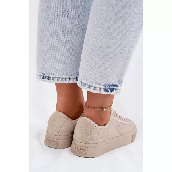  Dámské tenisky BIG STAR SHOES TT274106 BEIGE 