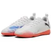 Dětské sálovky PUMA FUTURE 8 PLAY IT JR 108627-01 WHITE/BLACK/GLOWING RED