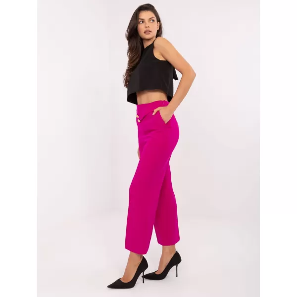  Dámské kalhoty RUE PARIS TO-SP-18150.02 FUCHSIA 