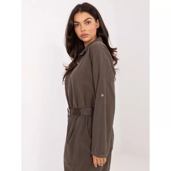  Dámské kalhoty ITALY MODA IT-SP-258009.83 DARK KHAKI 