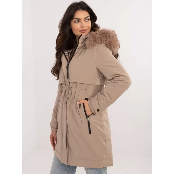  Dámská bunda FACTORY PRICE SK-KR-HH-2409.93 BEIGE 