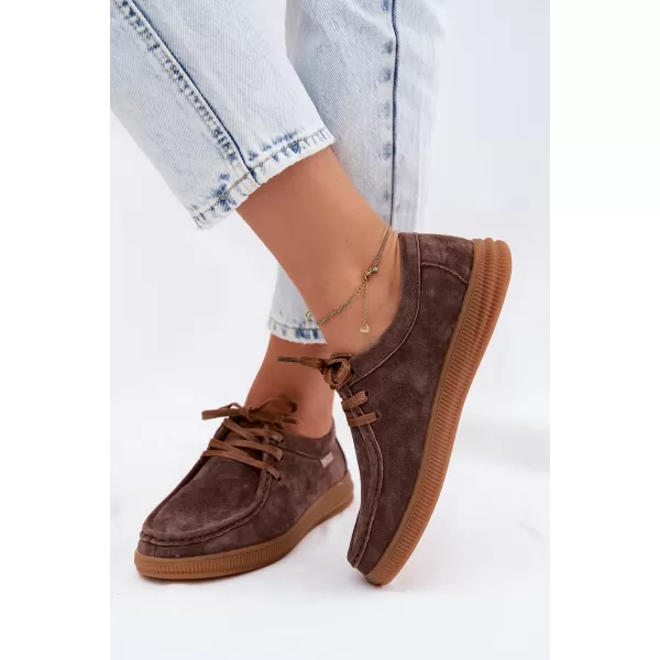  Dámské polobotky VINCEZA 95391 BROWN 
