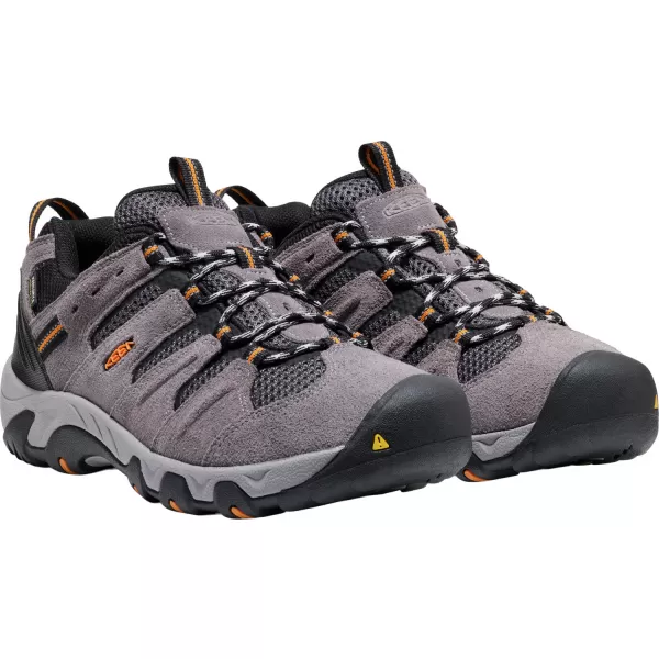  Pánské trekové boty KEEN HEADOUT WP MEN STEEL GREY/ORANGE PEPPER 