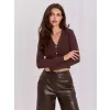 Dámský svetr ITALY MODA IR-SW-JK8687.07P BROWN