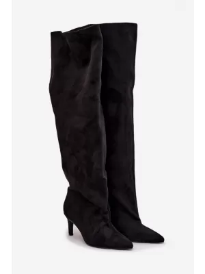 Dámské kozačky BOTO LA3127 BLACK