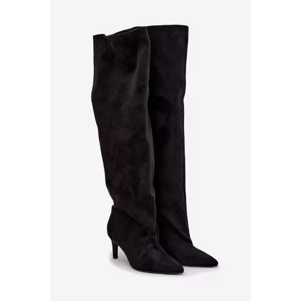  Dámské kozačky BOTO LA3127 BLACK 